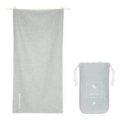 Dock & Bay Quick Dry Towels - Mountain Grey - Customised Embroidery Personalised for You