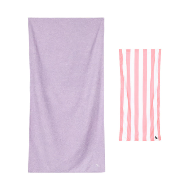 dock and bay the fitness bundle cooling towel & essential towel