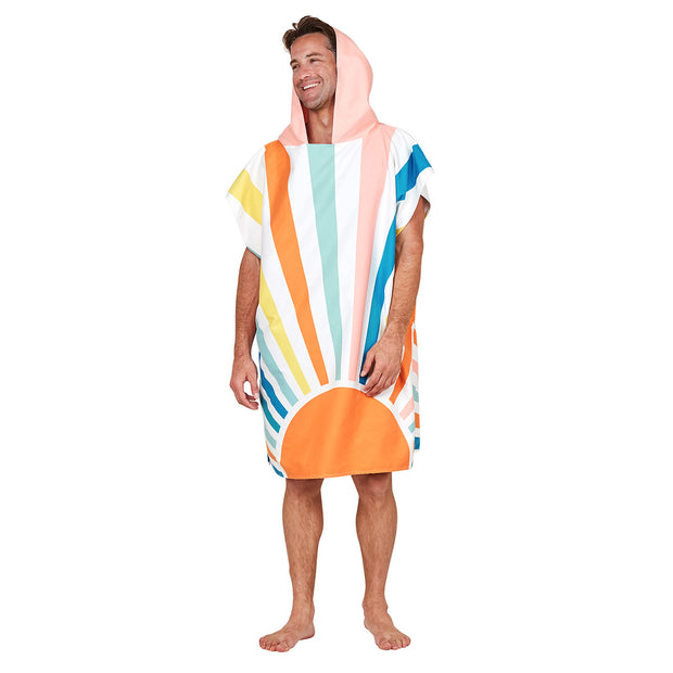 dock and bay poncho adults