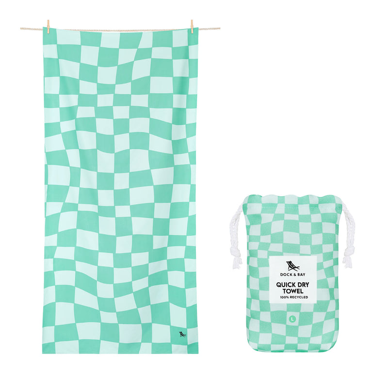 dock and bay towels beach
