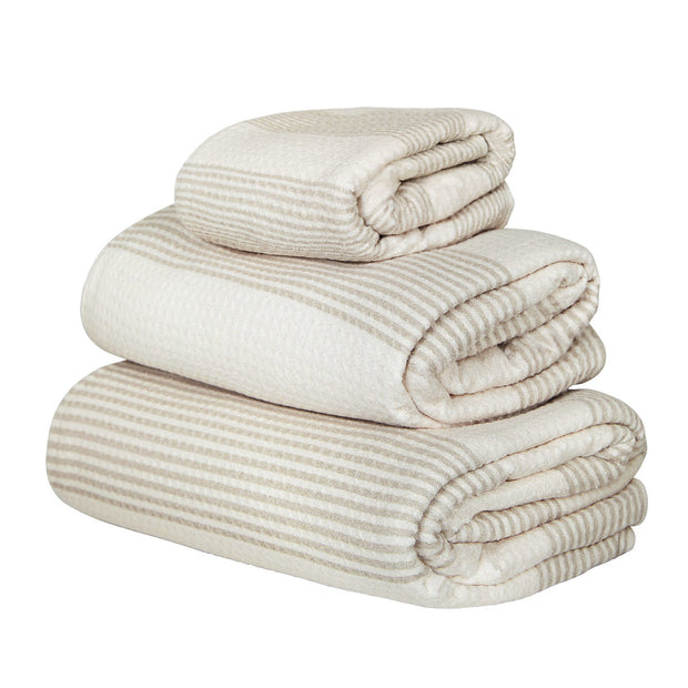 Dock & Bay Bath Towels - Coconut Cream (Set of 3)