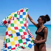 Dock & Bay x UNO Quick Dry Beach Towel - Wild Card