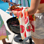 dock and bay tea towel