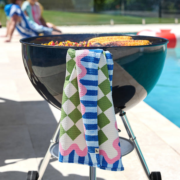 dock and bay tea towels