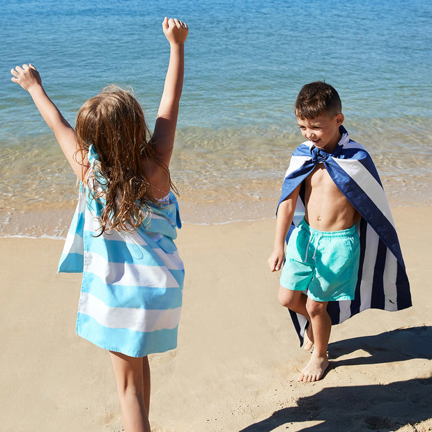 Dock & Bay Kids Beach Towels - Whitsunday Blue