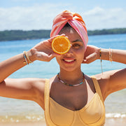 dock and bay the perfect pairs bundle beach towel & hair wrap