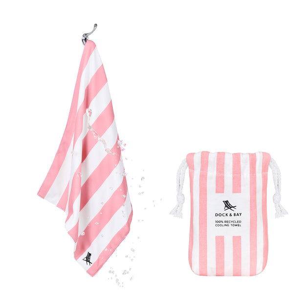 dock and bay the fitness bundle cooling towel & essential towel