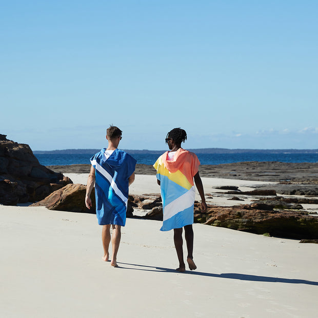 dock and bay poncho adults