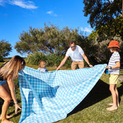 dock and bay picnic blanket