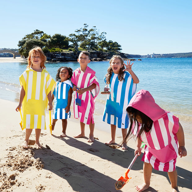 dock and bay poncho kids