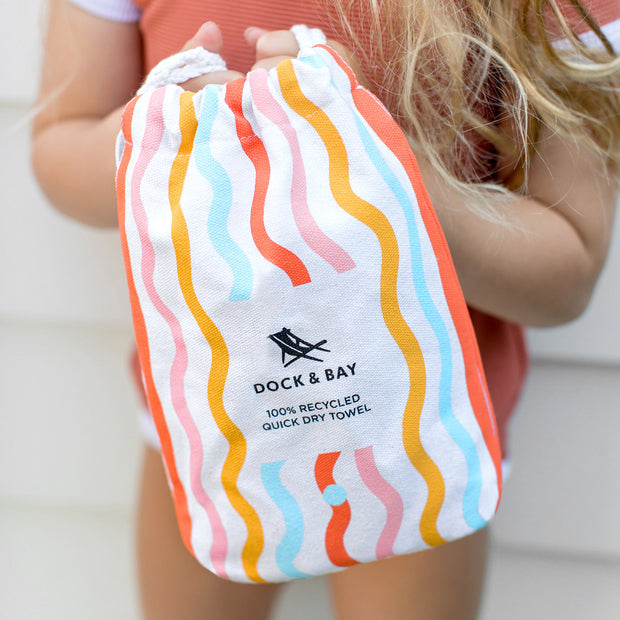 dock and bay kids towels beach
