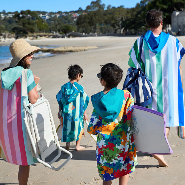 dock and bay poncho kids