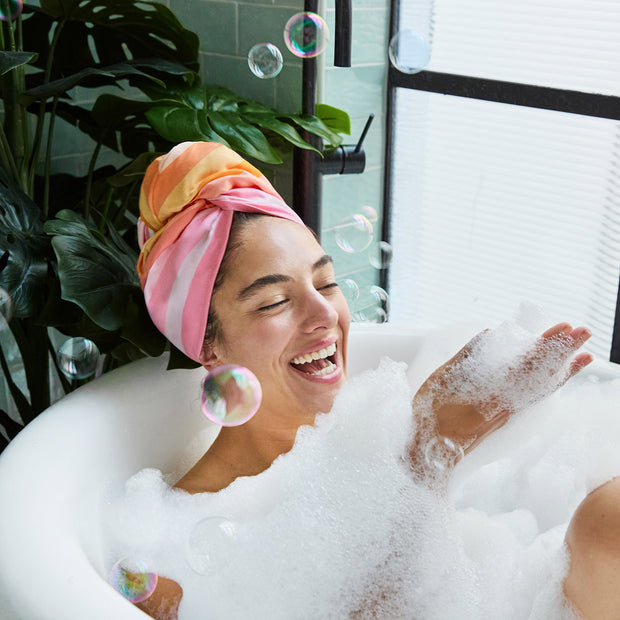 dock and bay the perfect pairs bundle beach towel & hair wrap