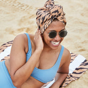 dock and bay hair wraps suede