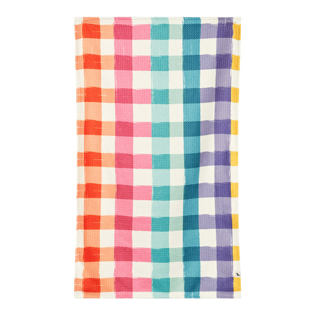 dock and bay tea towel