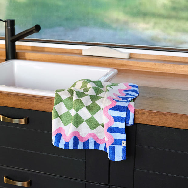dock and bay tea towels