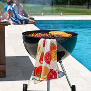 dock and bay tea towel