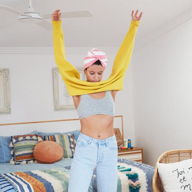 dock and bay hair wraps suede