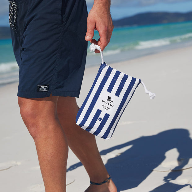 dock and bay beach towel + hair wrap bundle