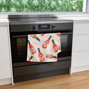 dock and bay tea towel