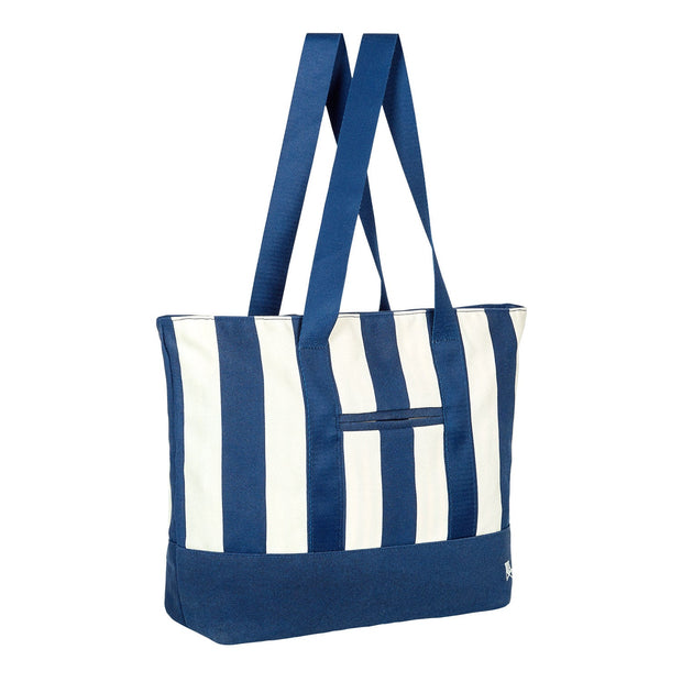 Dock Bay Canvas Beach Bags Whitsunday Blue Dock Bay UK