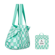 Dock & Bay Foldaway Tote Bags - Check Mate - Outlet