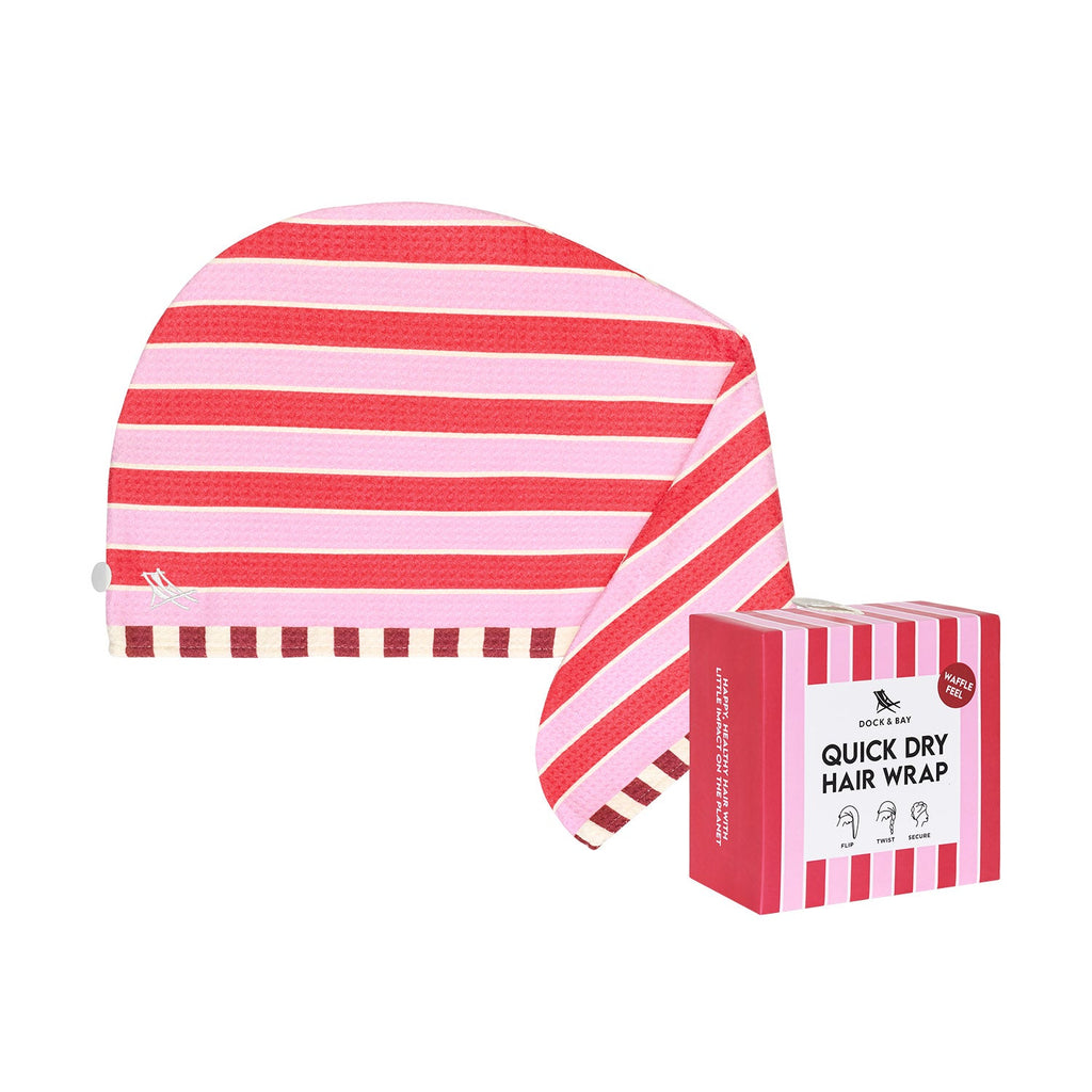 Dock & Bay Hair Wrap - Cherry Bomb