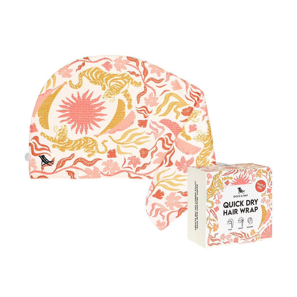 Dock & Bay Hair Wrap - Tiger Palm