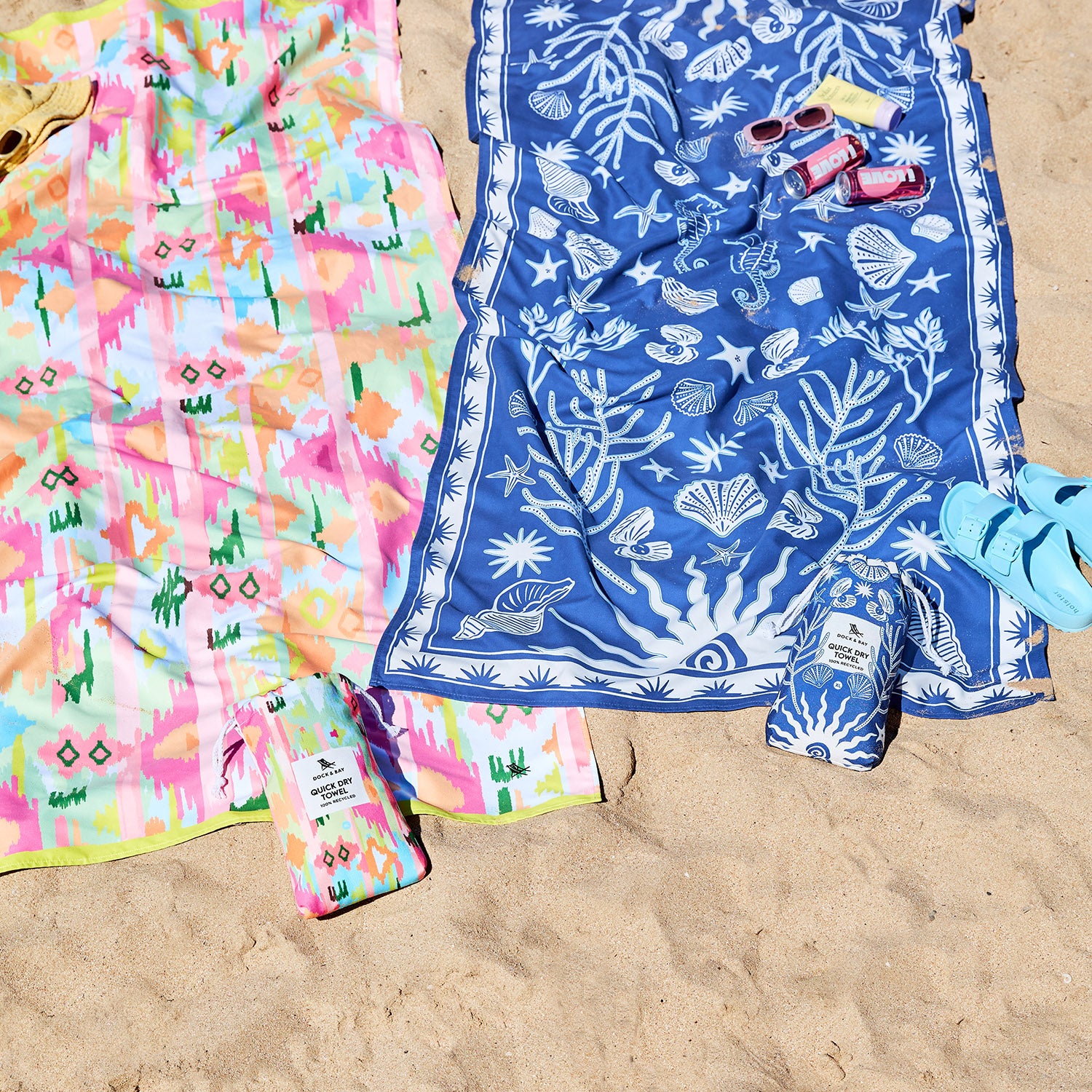 Dock & Bay Quick Dry Towel - Vitamin Sea – Dock & Bay UK
