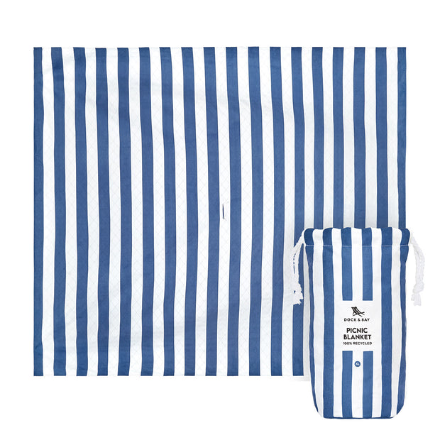 Dock & Bay Picnic Blanket - Whitsunday Blue