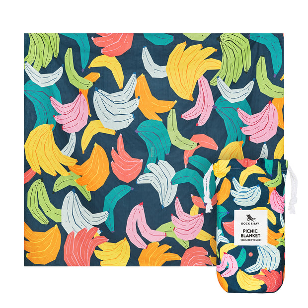 Dock & Bay Picnic Blanket - Bananarama - Outlet