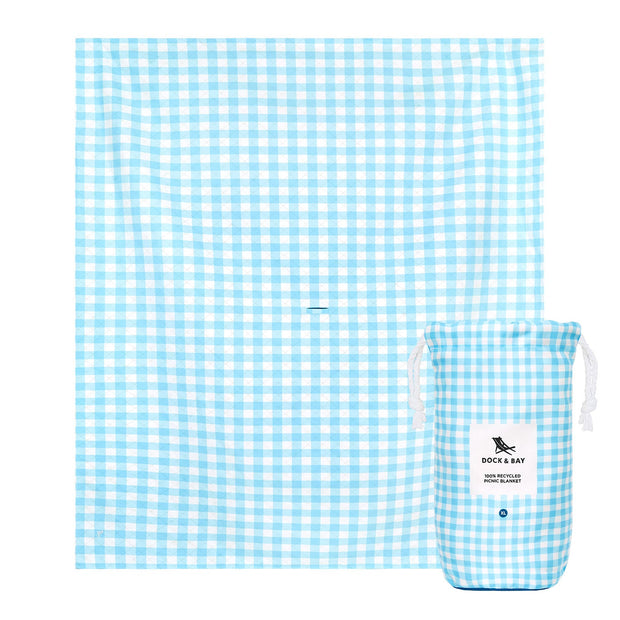 Dock & Bay Picnic Blanket - Blueberry Pie - Outlet