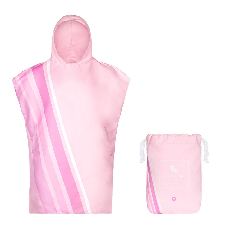 Dock & Bay Poncho Adults - Sprint Pink - Outlet