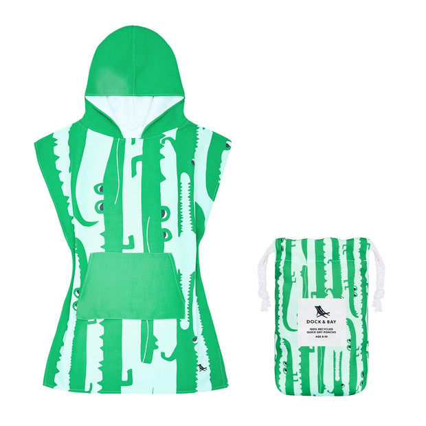 Dock & Bay Poncho - Kids - Laters Gators - Outlet