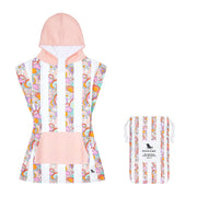 Dock & Bay Poncho Kids - Pink Power - Outlet