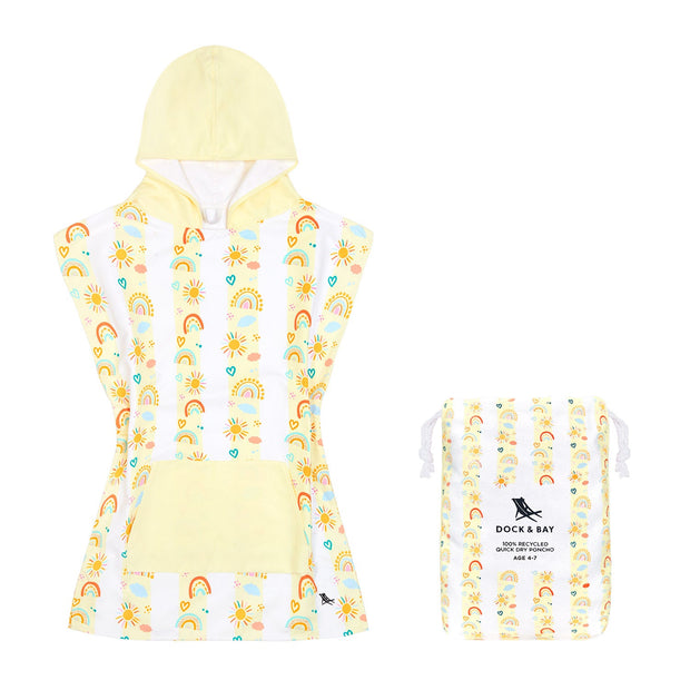 Dock & Bay Poncho - Kids - Rainbow Road - Outlet
