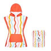 Dock & Bay Poncho - Kids - Squiggle Face - Outlet