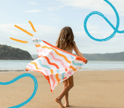 Shop Surf Swim Towels Dock Bay Dock Bay UK