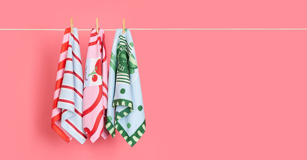Tea Towel - Sweet & Saucy Trio