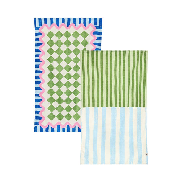 Dock & Bay Tea Towels - Cool Marble (Set of 2)