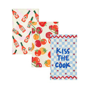 Dock & Bay Tea Towel - Tangy Salsa (Set of 3)