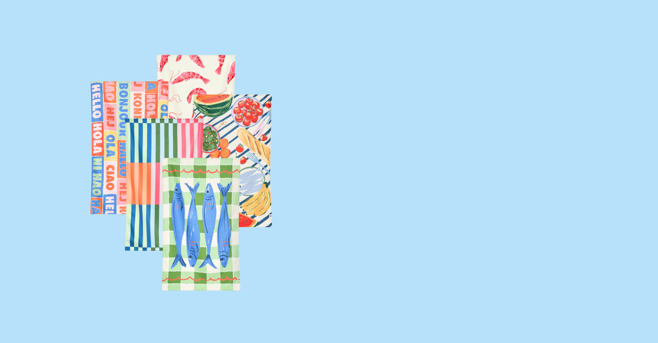 Dock & Bay Tea Towel - Culinary Delights (Set of 5)