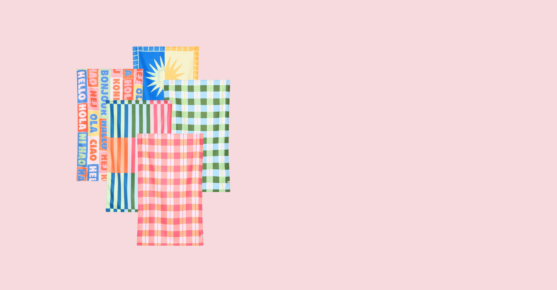 Dock & Bay Tea Towel - Picky Bits (Set of 5)