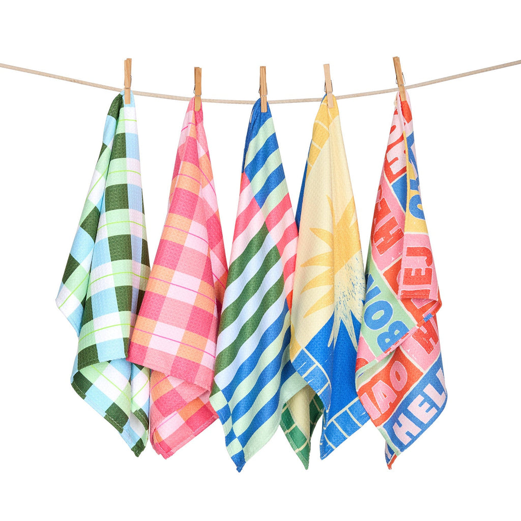 Dock & Bay Tea Towel - Picky Bits (Set of 5)