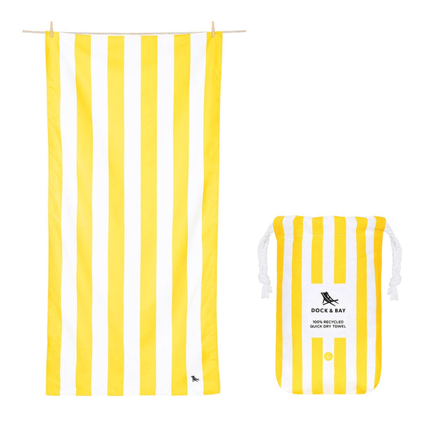 Dock & Bay Quick Dry Towels - Boracay Yellow