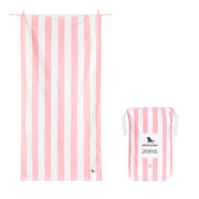 Dock & Bay Quick Dry Towels - Malibu Pink - Customised Embroidery Personalised for You