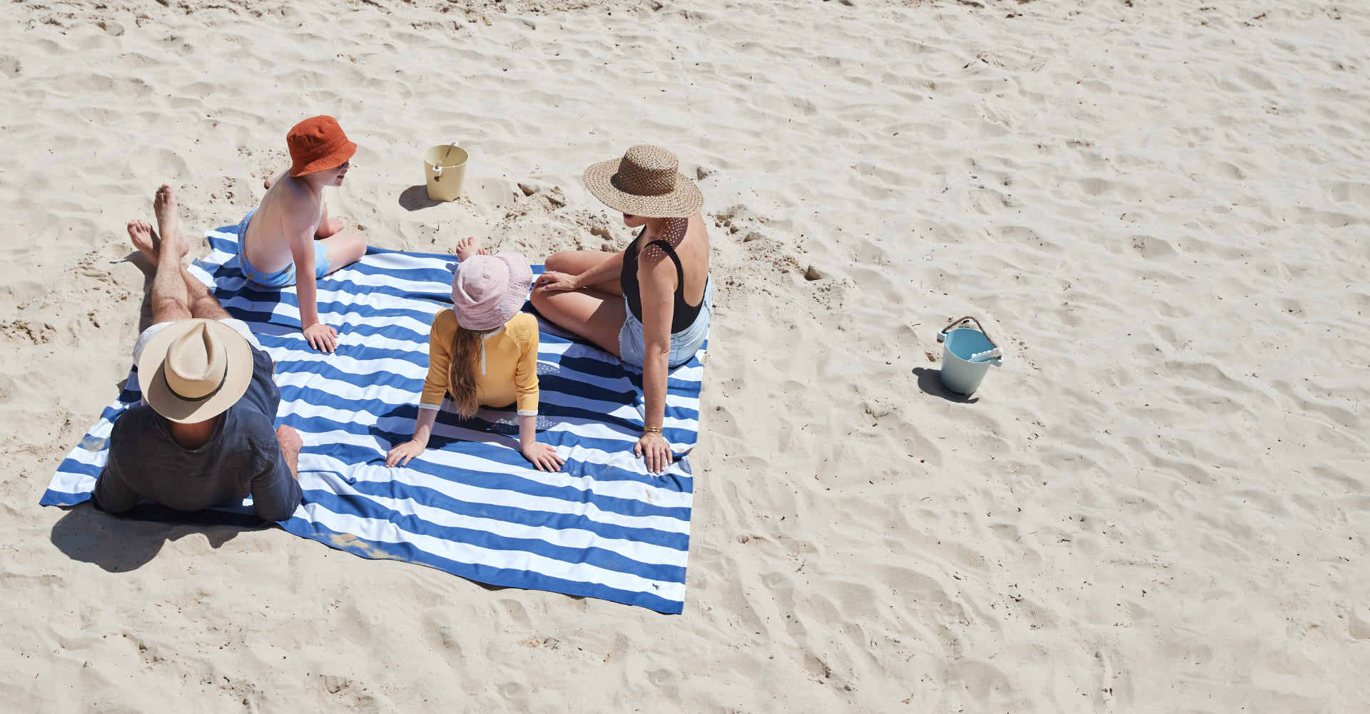 Dock & Bay Quick Dry Towel - Extra Extra Large  - Whitsunday Blue