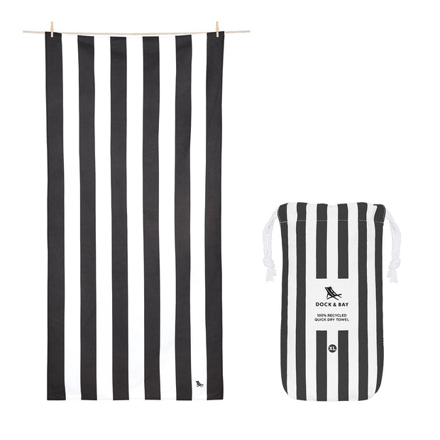 Reachdesk Dock & Bay Quick Dry Towels - Kamari Charcoal