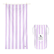 Dock & Bay Quick Dry Towels - Lombok Lilac - Customised Embroidery Personalised for You