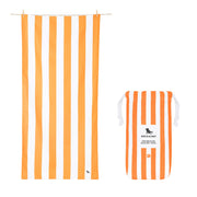 Dock & Bay Quick Dry Towels - Ipanema Orange - Customised Embroidery Personalised for You